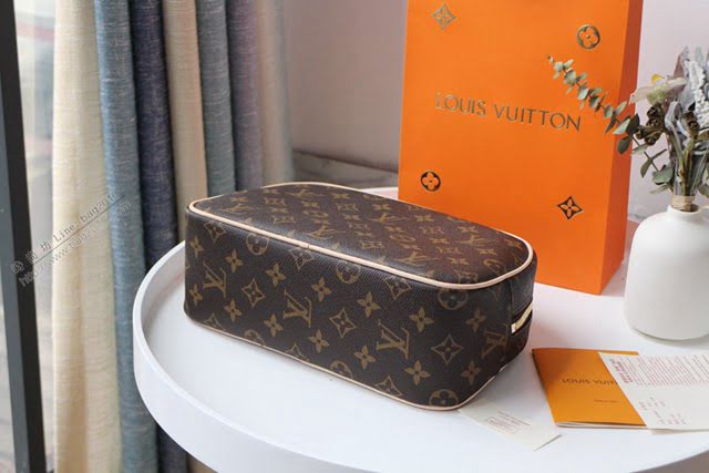 lv化妝包 lv老花盥洗包 M47527 特大號的化妝包  lvqb1363